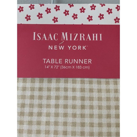 Bunny Rabbit Easter Table Runner Sequins Floppy Ears Isaac Mizrahi 14x72 New - Picture 5 of 10